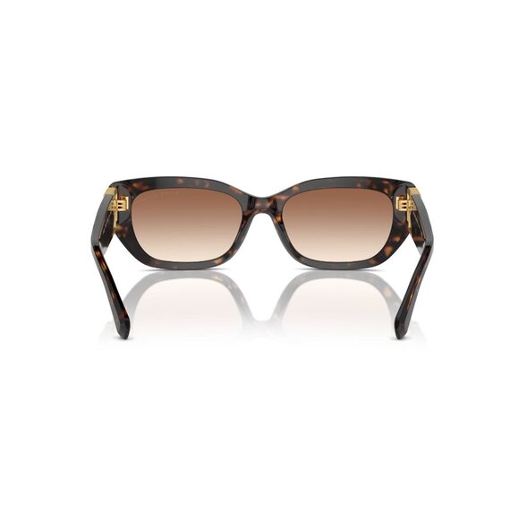 New RALPH LAUREN The Bridget Havana Cat Eye RL8222 5003/13 Sunglasses Women - Picture 5 of 6